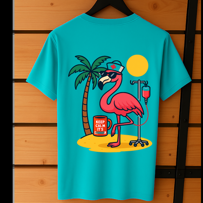 Nurse Vibes – Flamingo Back Edition