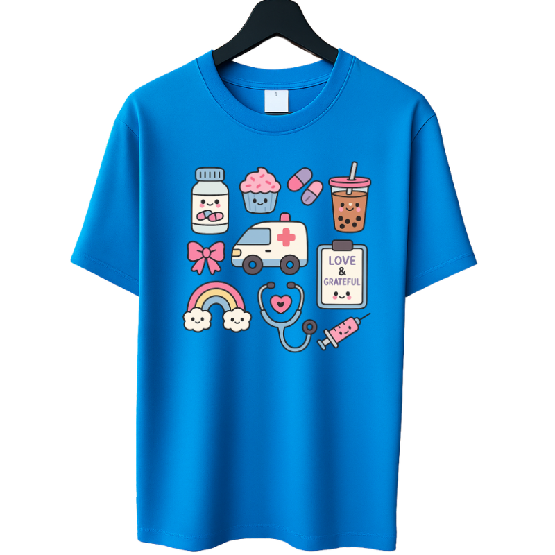 Cute Care Icons T-shirt