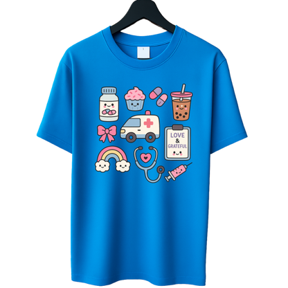 Cute Care Icons T-shirt