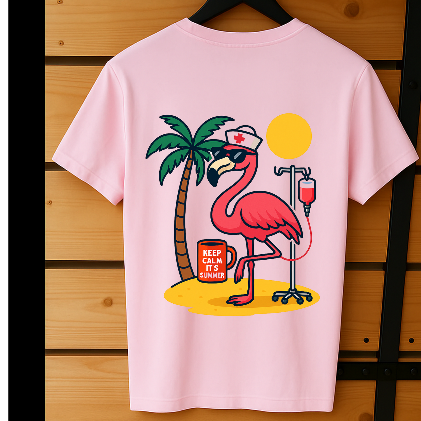 Nurse Vibes – Flamingo Back Edition