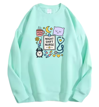 Night Shift sweater!