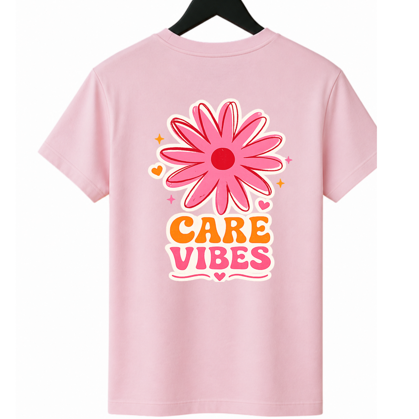 Care Vibes Flower Tee 🌸