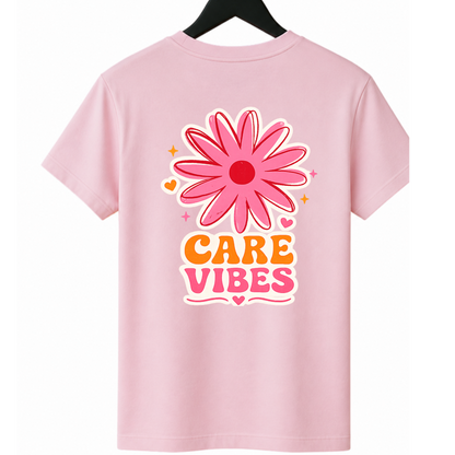 Care Vibes Flower Tee 🌸