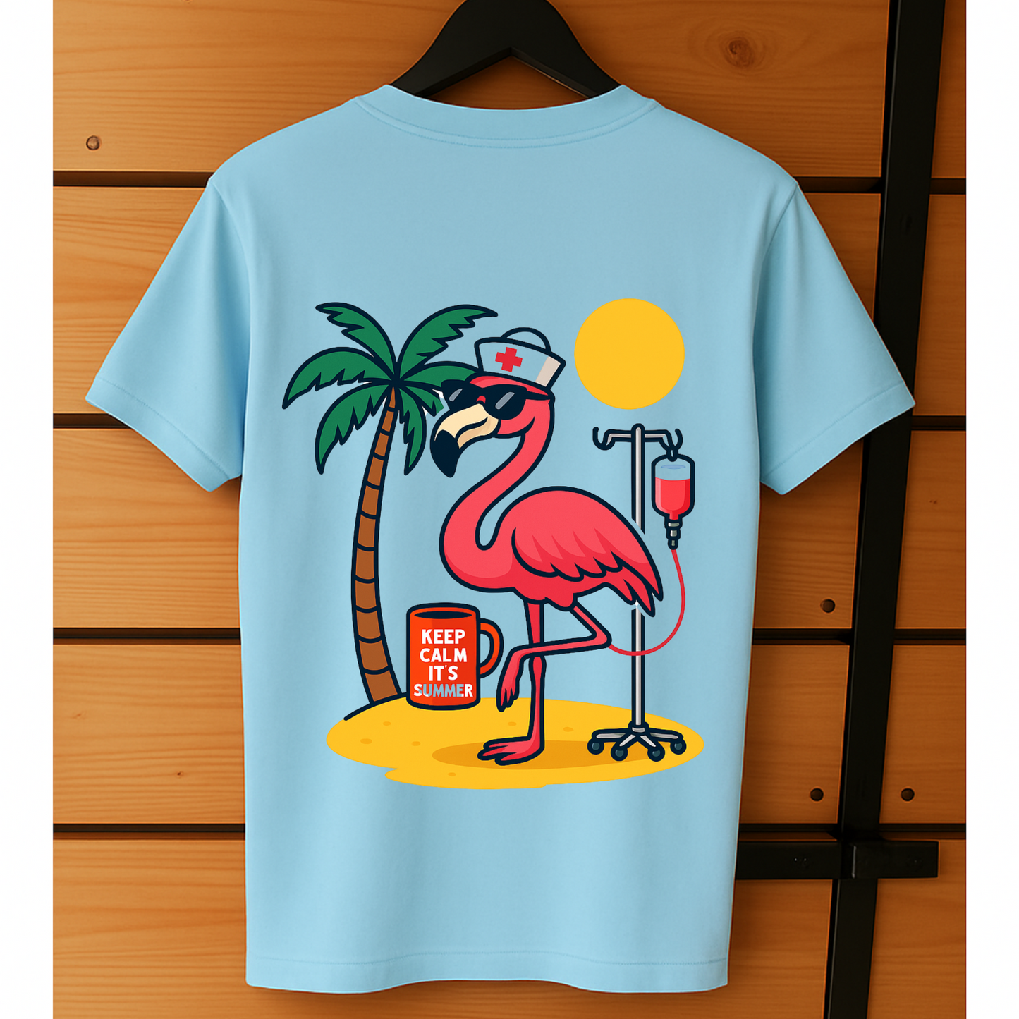 Nurse Vibes – Flamingo Back Edition