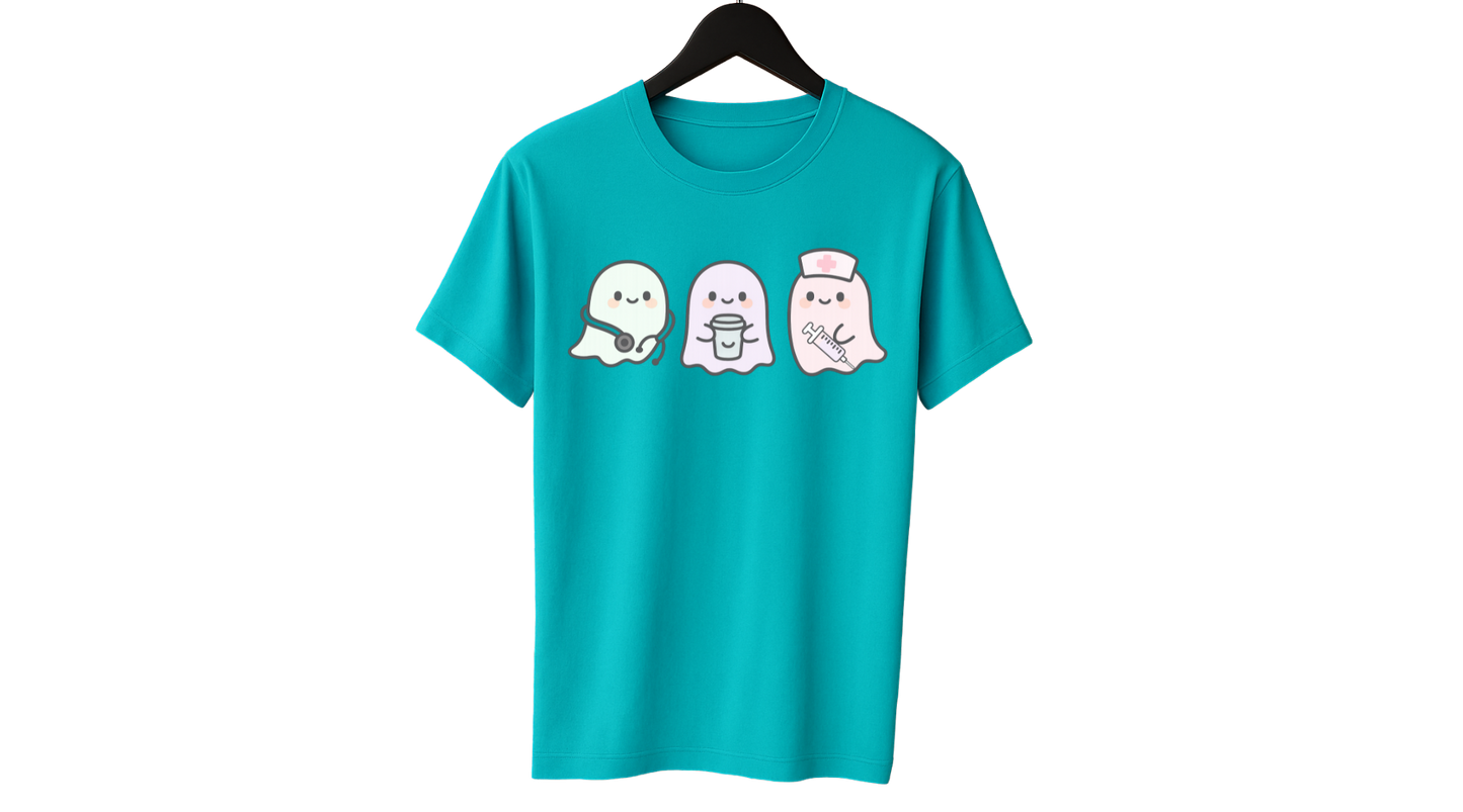 👻 Nurse Ghost Tee 🎃