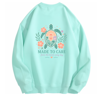 Made To Care – Zomer Sweater 🐢💕