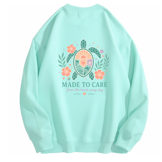 Made To Care – Zomer Sweater 🐢💕