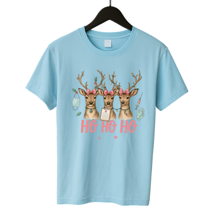 🦌💉 Ho Ho Ho Kerst Rendieren T-shirt 🎄✨