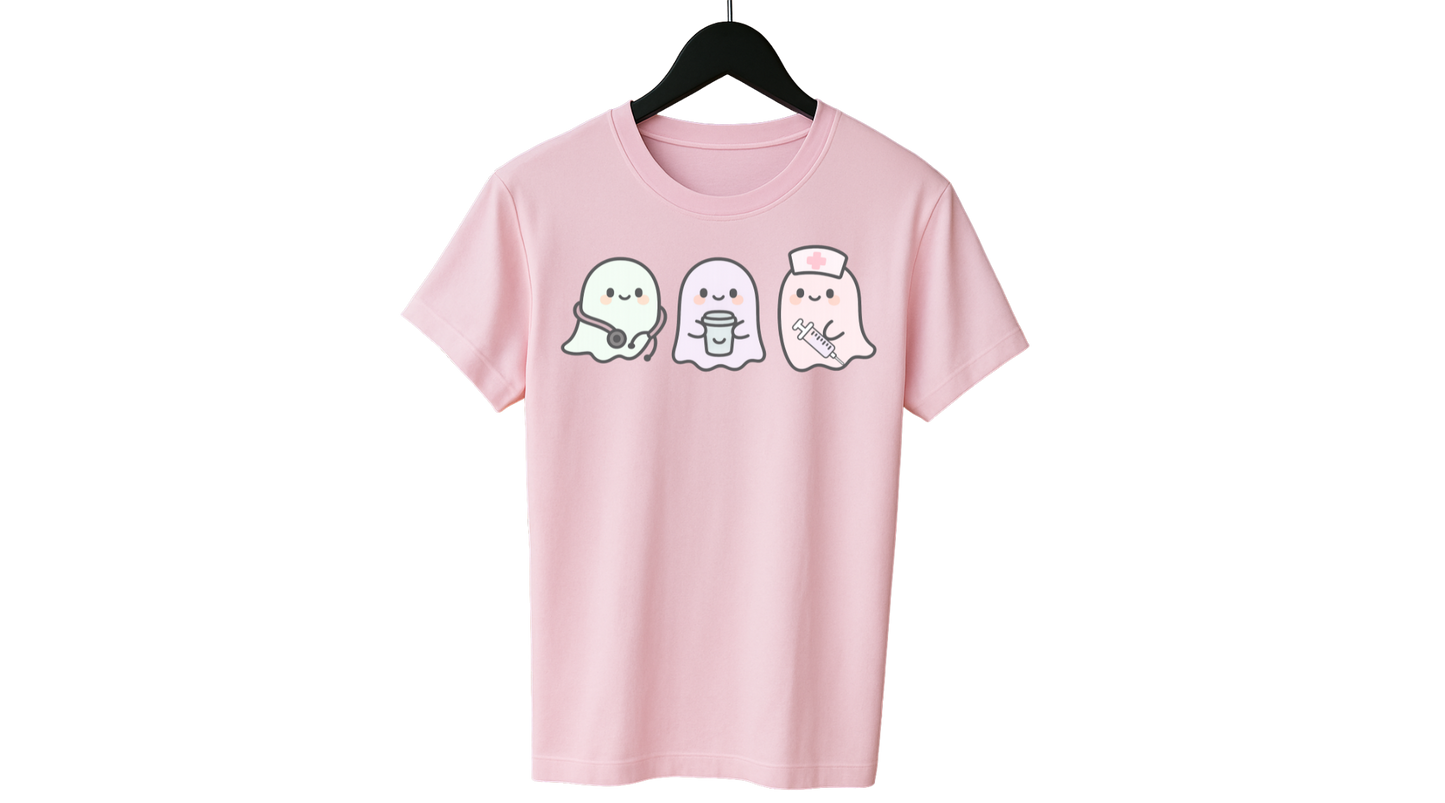 👻 Nurse Ghost Tee 🎃
