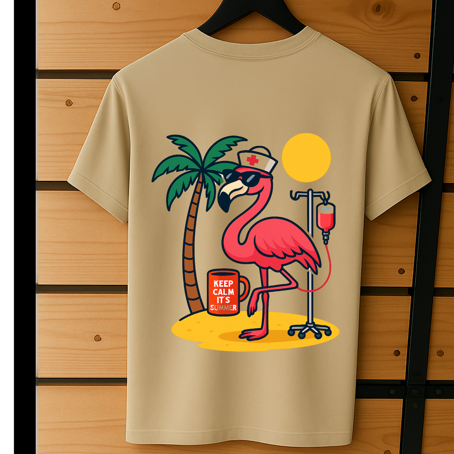 Nurse Vibes – Flamingo Back Edition