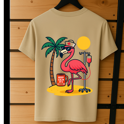 Nurse Vibes – Flamingo Back Edition