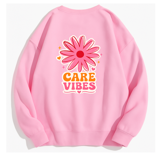 Care Vibes Flower Sweater🌸
