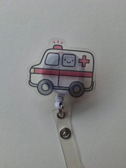 Ambulance name bagde reel