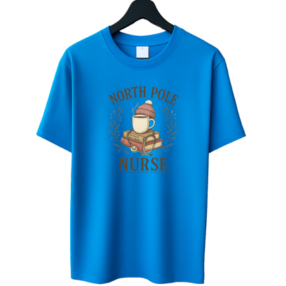 🧣 North Pole Nurse – Cozy Winter Care T-shirt ❄️