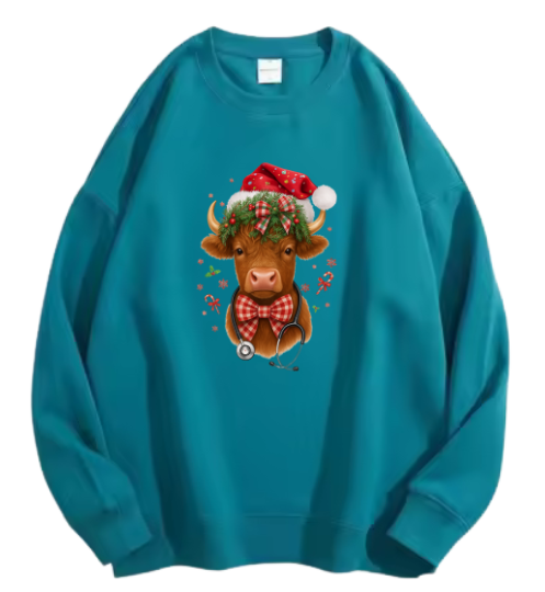 Kerst koe sweater!❄️