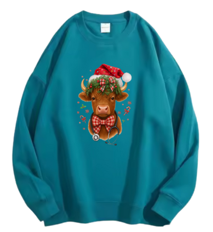 Kerst koe sweater!❄️