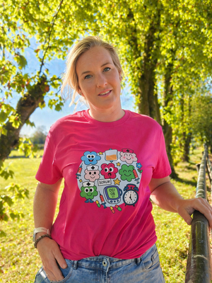 "Laat je kleding spreken voor de zorg die je elke dag met liefde geeft!"