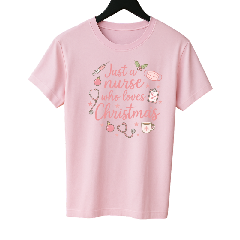 🎄✨ Just a Nurse Who Loves Christmas