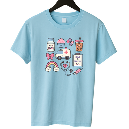 Cute Care Icons T-shirt