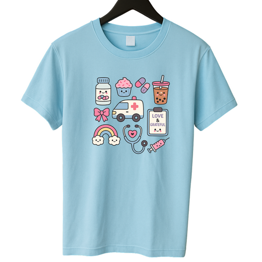 Cute Care Icons Edition T-shirt