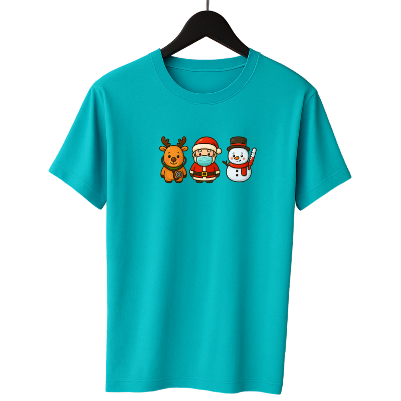 Nurse Christmas Trio – rendier, kerstman & sneeuwpop 🎄