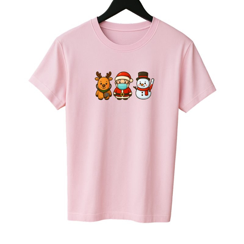 Nurse Christmas Trio – rendier, kerstman & sneeuwpop 🎄